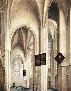 Interior of the St Jacob Church in Utrecht